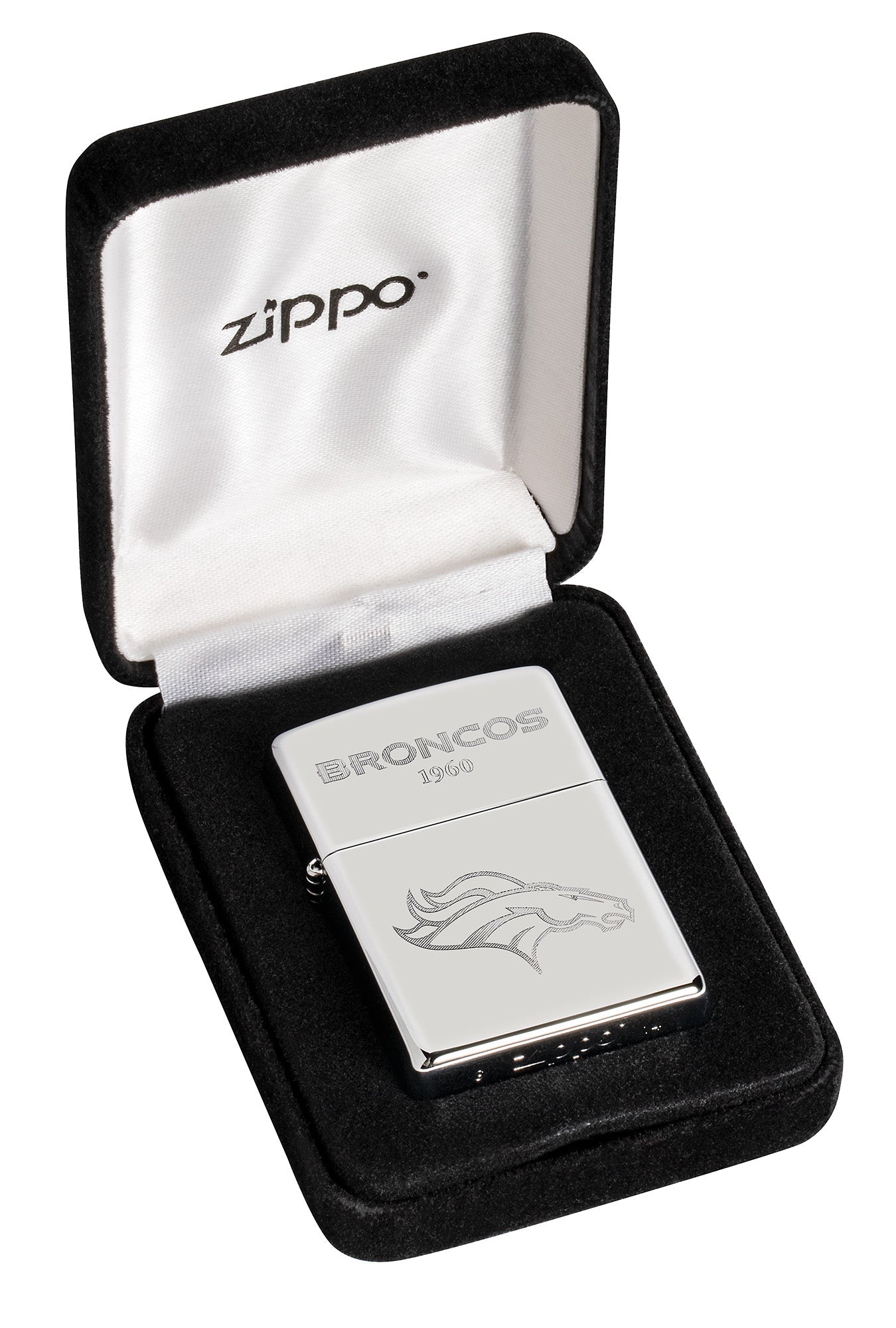Zippo NFL Sterling Silver Collectible – AFC West Windproof Lighters