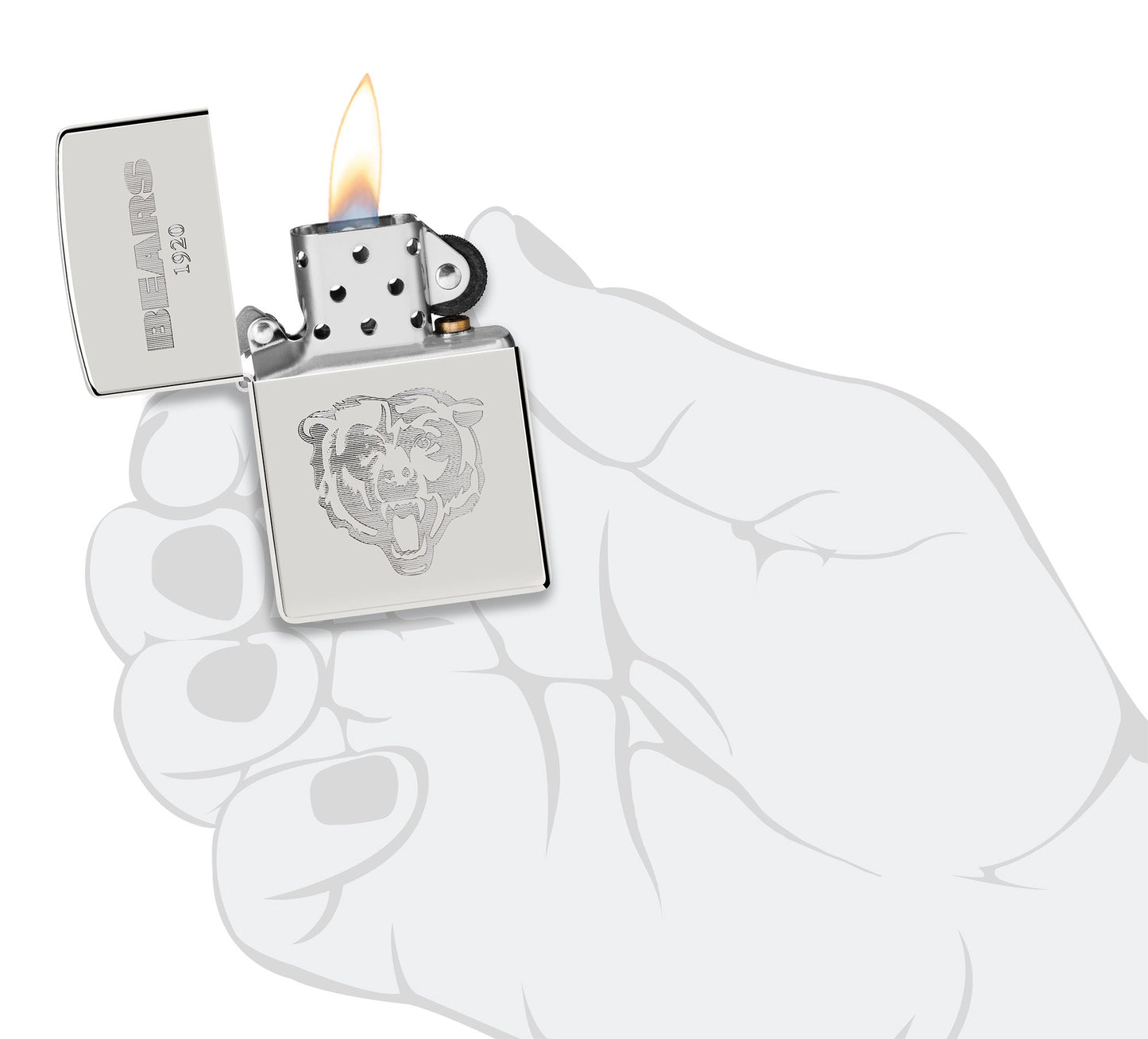 Zippo NFL Sterling Silver Collectible – NFC North Windproof Lighters