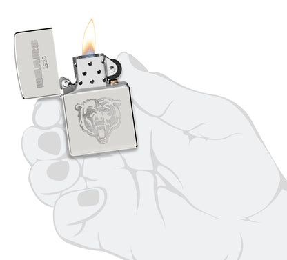 Zippo NFL Sterling Silver Collectible – NFC North Windproof Lighters