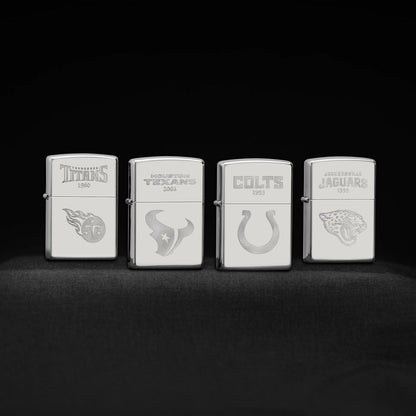 Zippo NFL Sterling Silver Collectible – AFC South Windproof Lighters