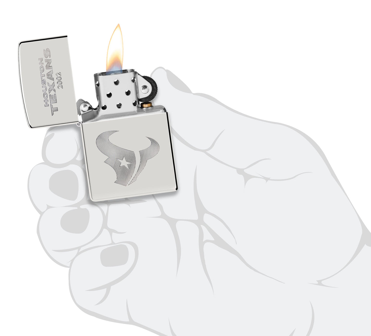 Zippo NFL Sterling Silver Collectible – AFC South Windproof Lighters