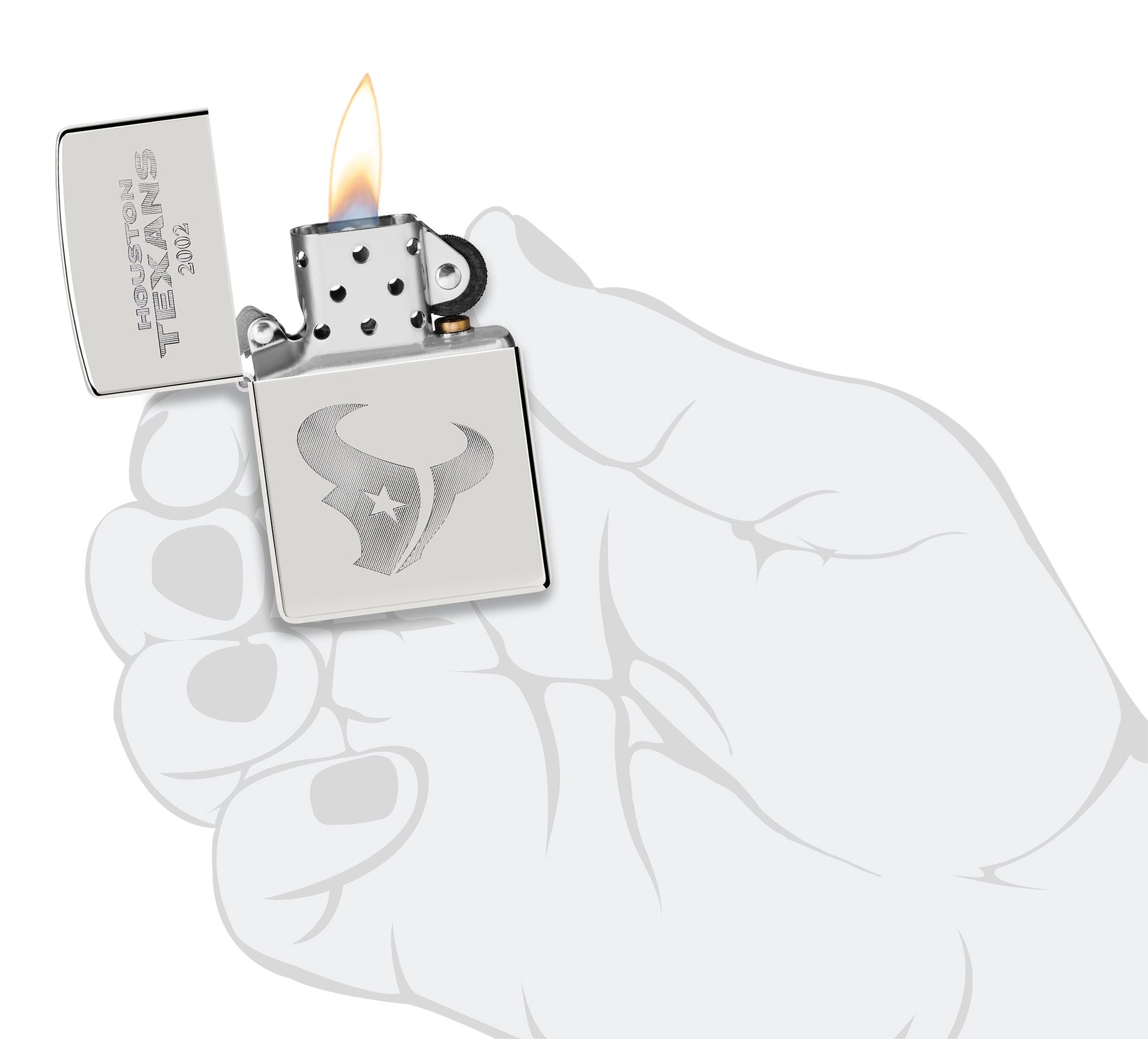 Zippo NFL Sterling Silver Collectible – AFC South Windproof Lighters