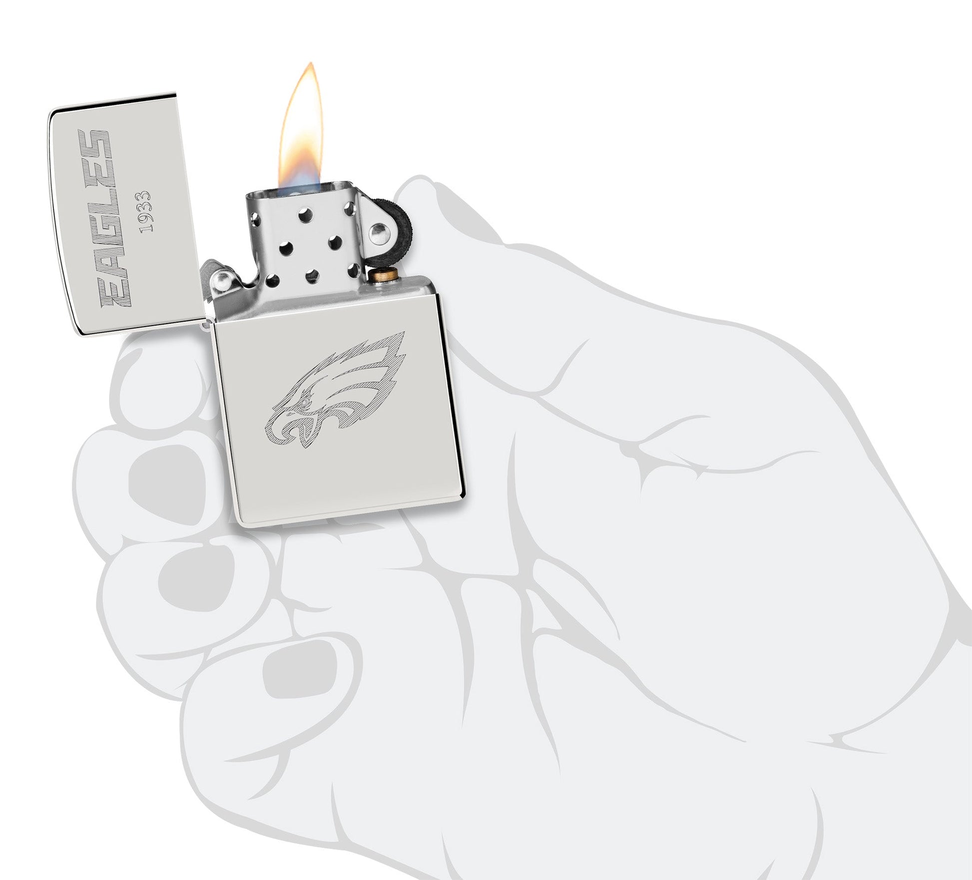 Zippo NFL Sterling Silver Collectible – NFC East Windproof Lighters