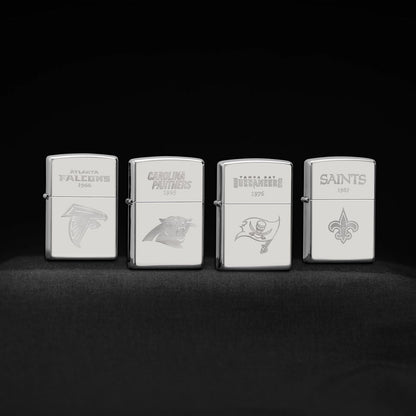 Zippo NFL Sterling Silver Collectible – NFC South Windproof Lighters