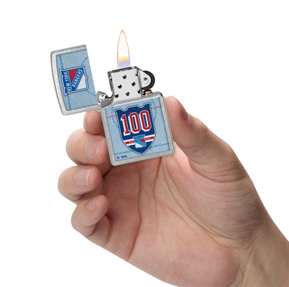 Zippo NHL® 100th Anniversary Teams Design Street Chrome™ Windproof Lighter