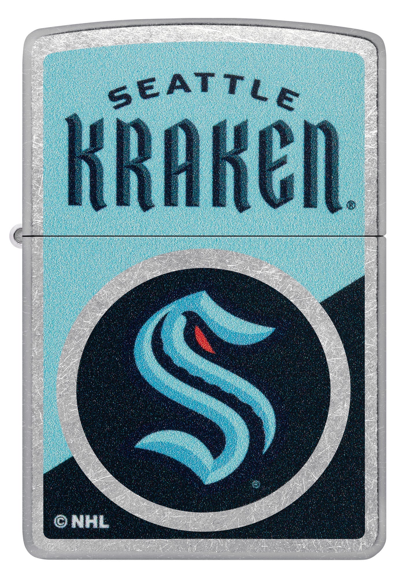 Zippo NHL® Seattle Kraken® Street Chrome™ Windproof Lighter