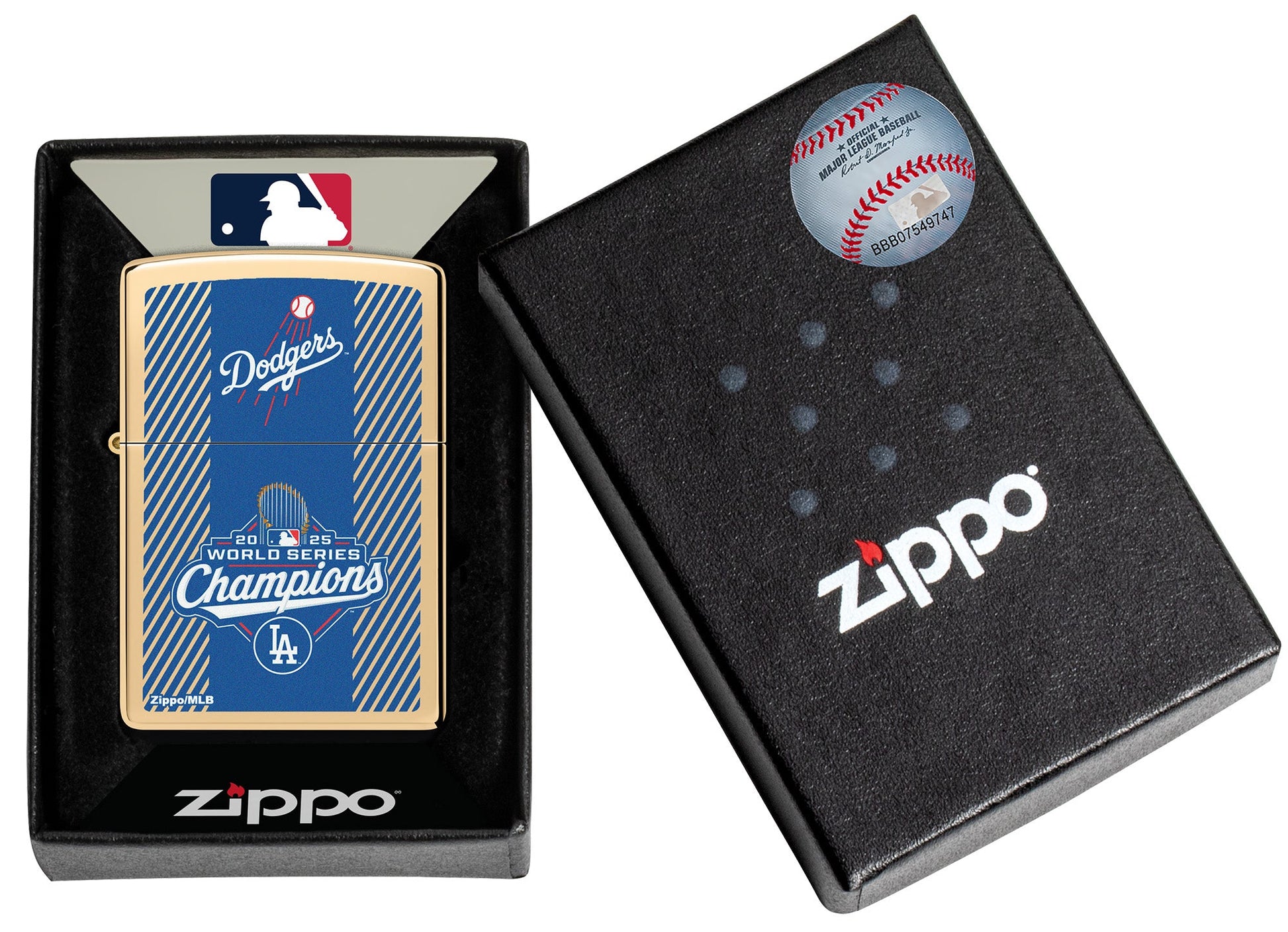 Zippo 2025 World Series Champions™ - Los Angeles Dodgers™ Commemorative Lighter