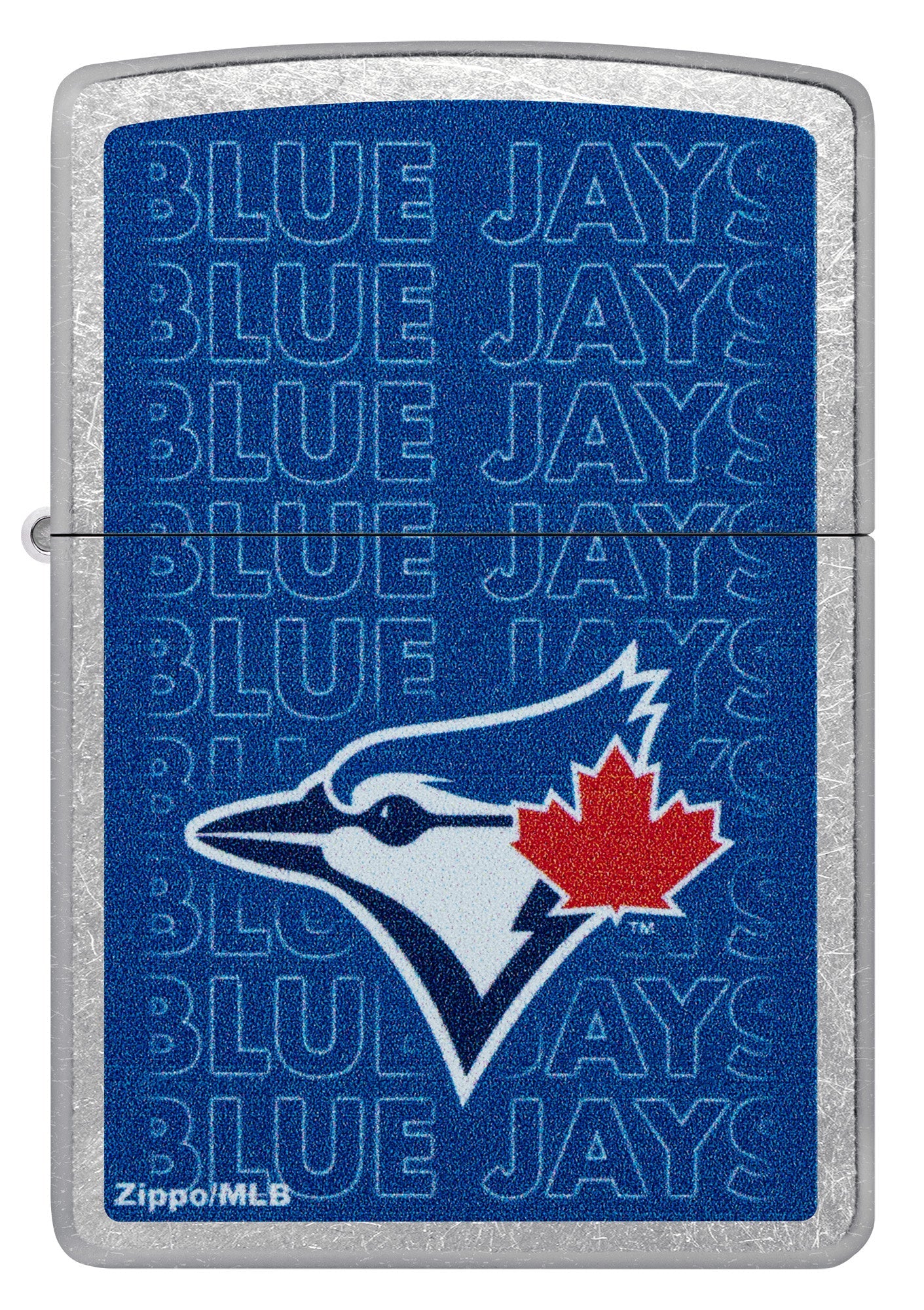 Zippo MLB® Toronto Blue Jays™ Street Chrome Logo Design Logo Design Windproof Lighter