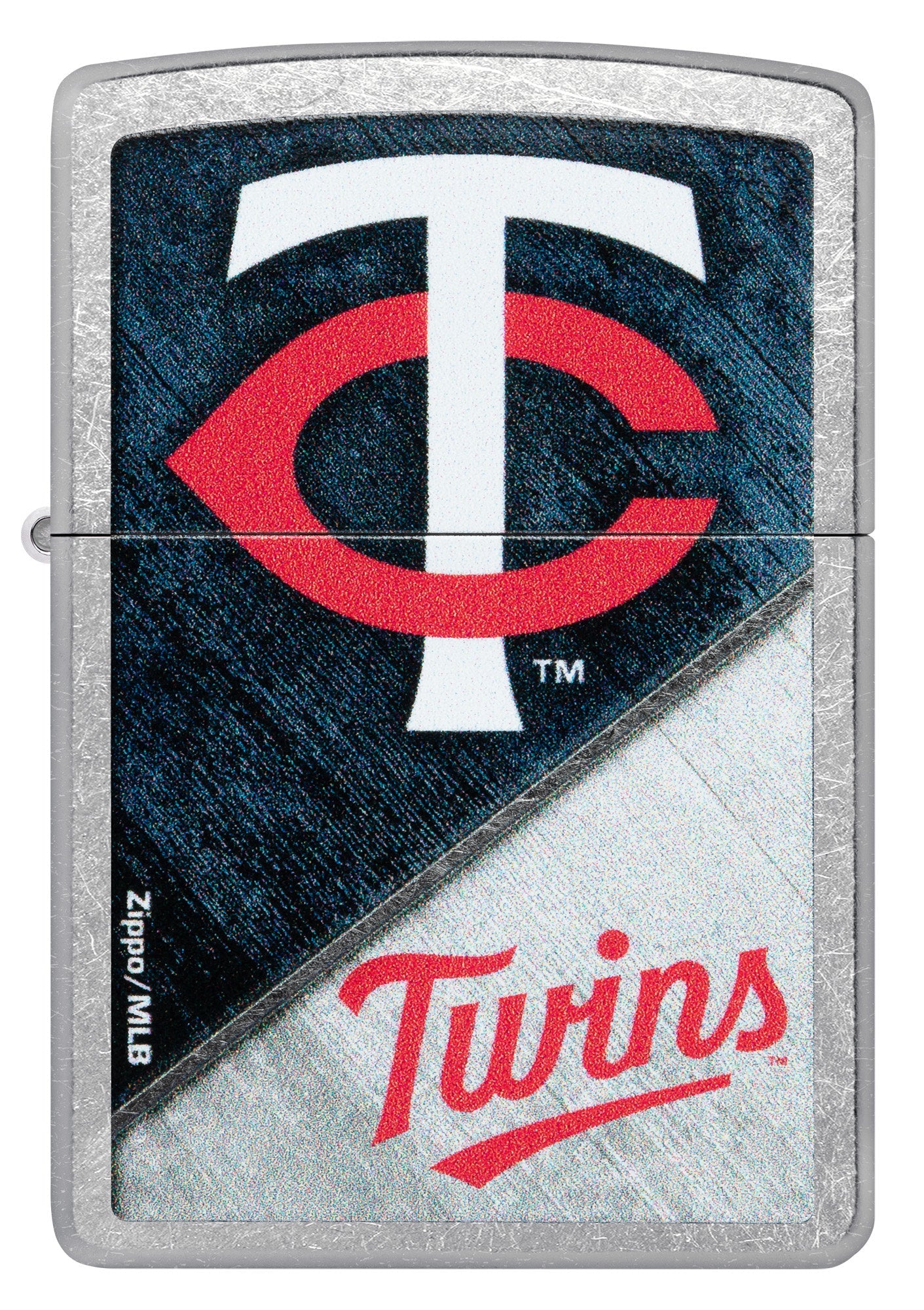 Zippo MLB® Minnesota Twins™ Street Chrome™ Windproof Lighter