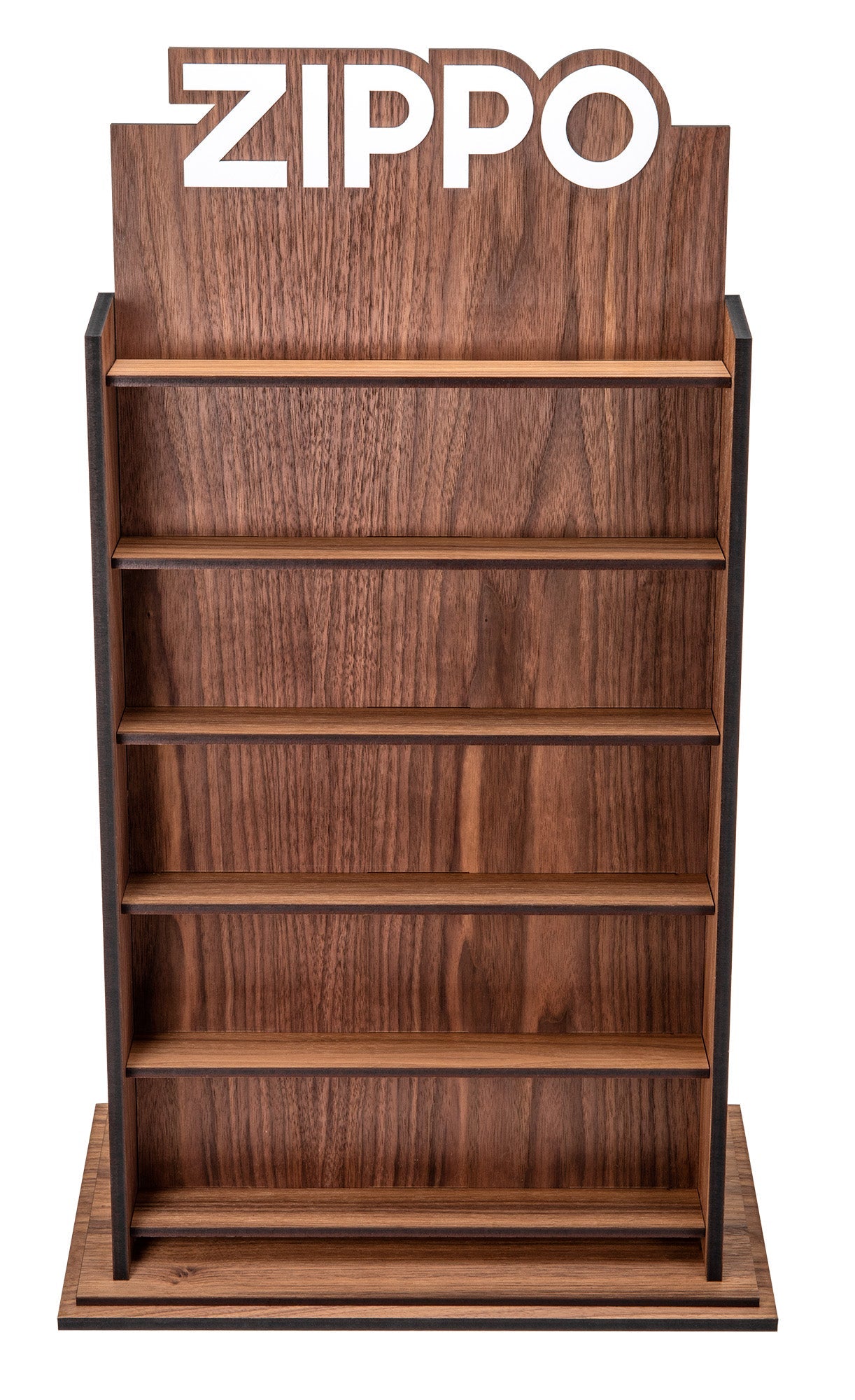 Zippo Walnut Collector's Display