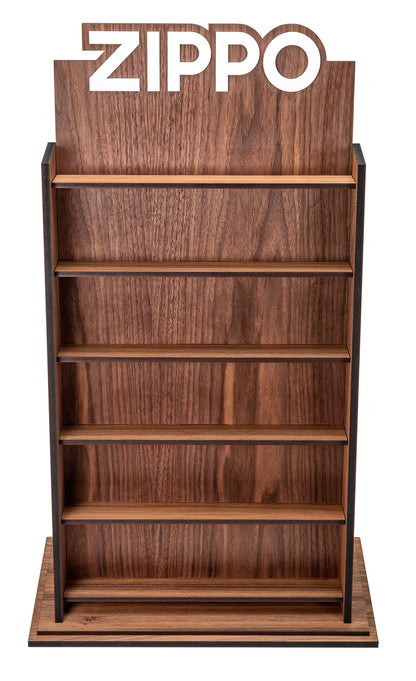 Zippo Walnut Collector's Display