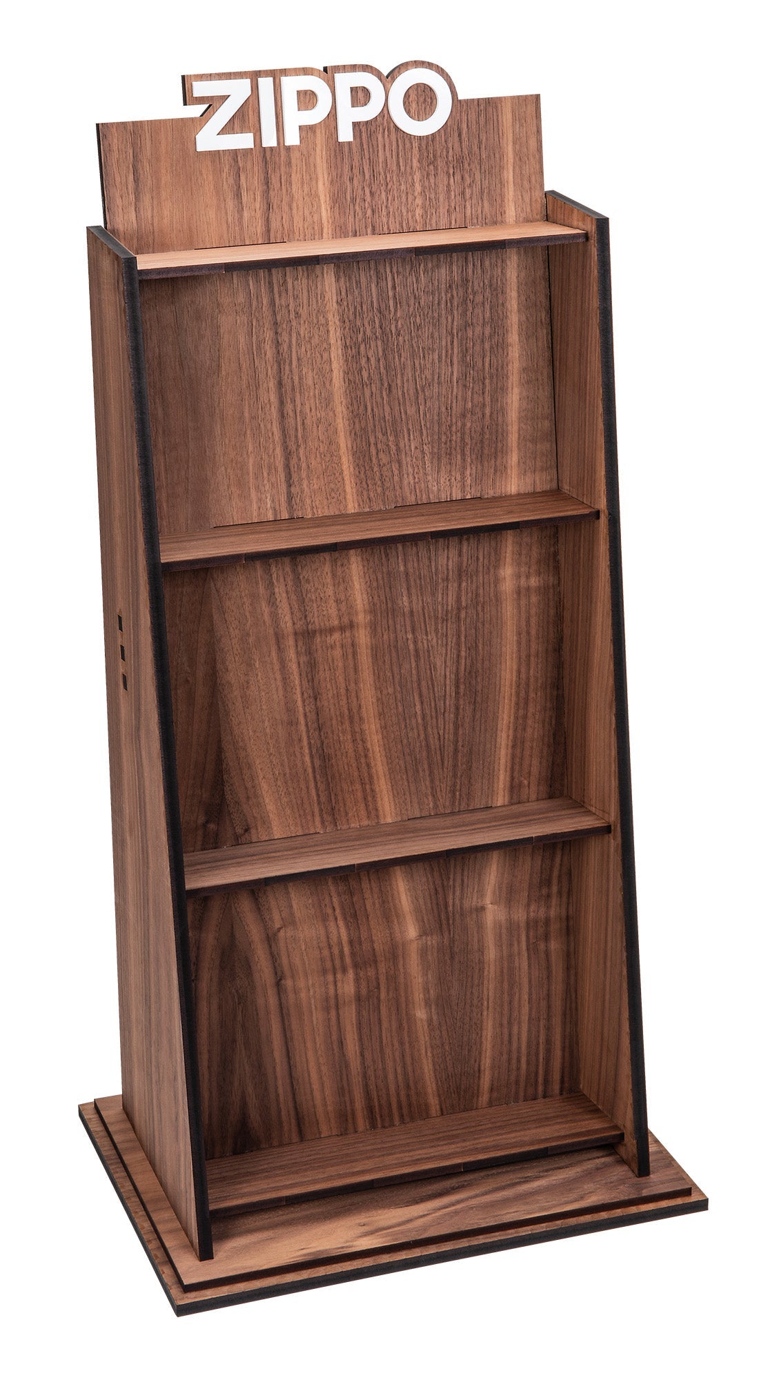 Zippo Walnut Heatbank® Display