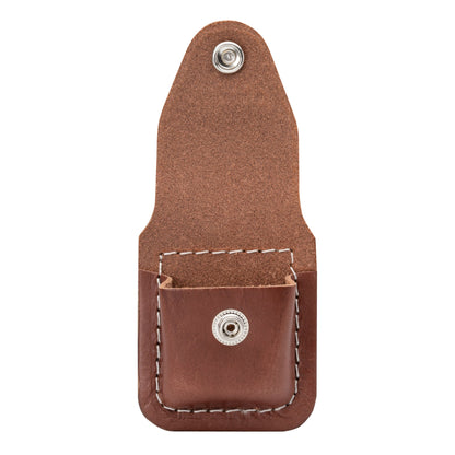 Zippo Brown, Black & Camel Lighter Pouch with Loop