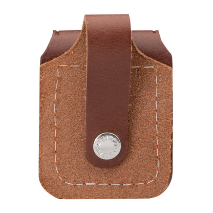Zippo Brown, Black & Camel Lighter Pouch with Loop