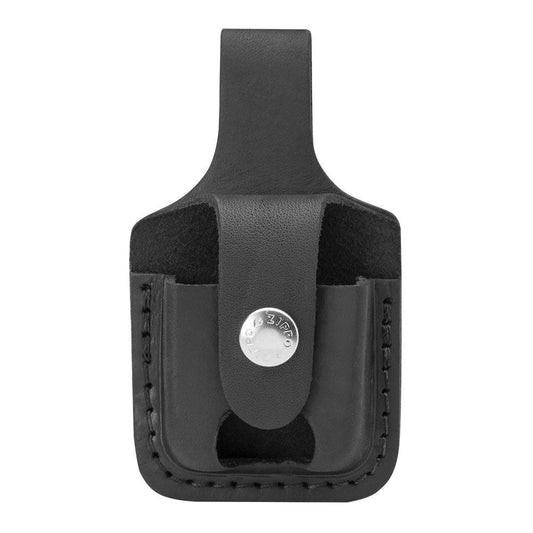 Zippo Black lighter pouch with Thumb Notch
