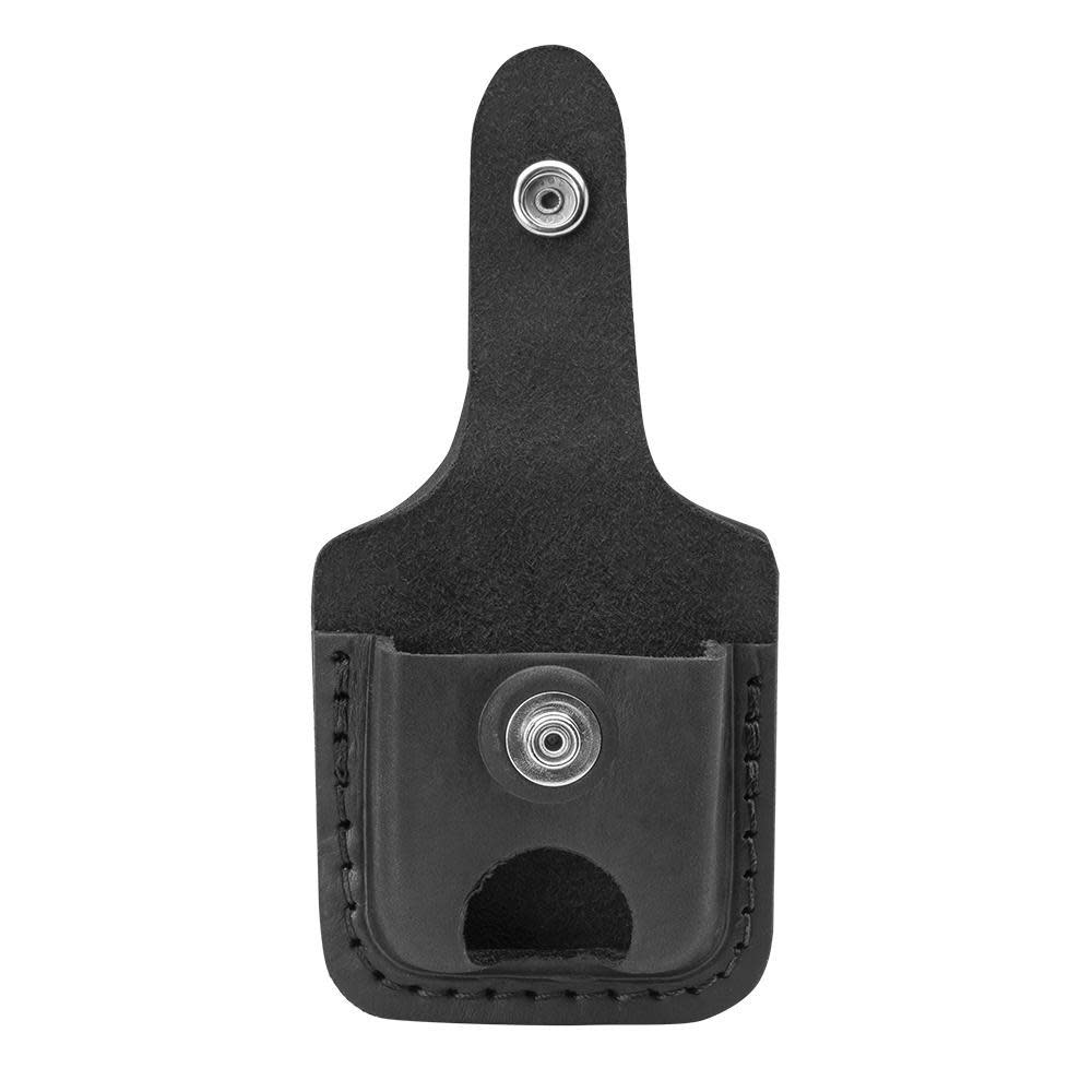 Zippo Black lighter pouch with Thumb Notch