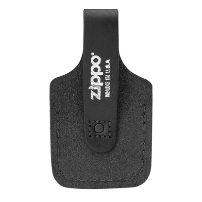 Zippo Black lighter pouch with Thumb Notch