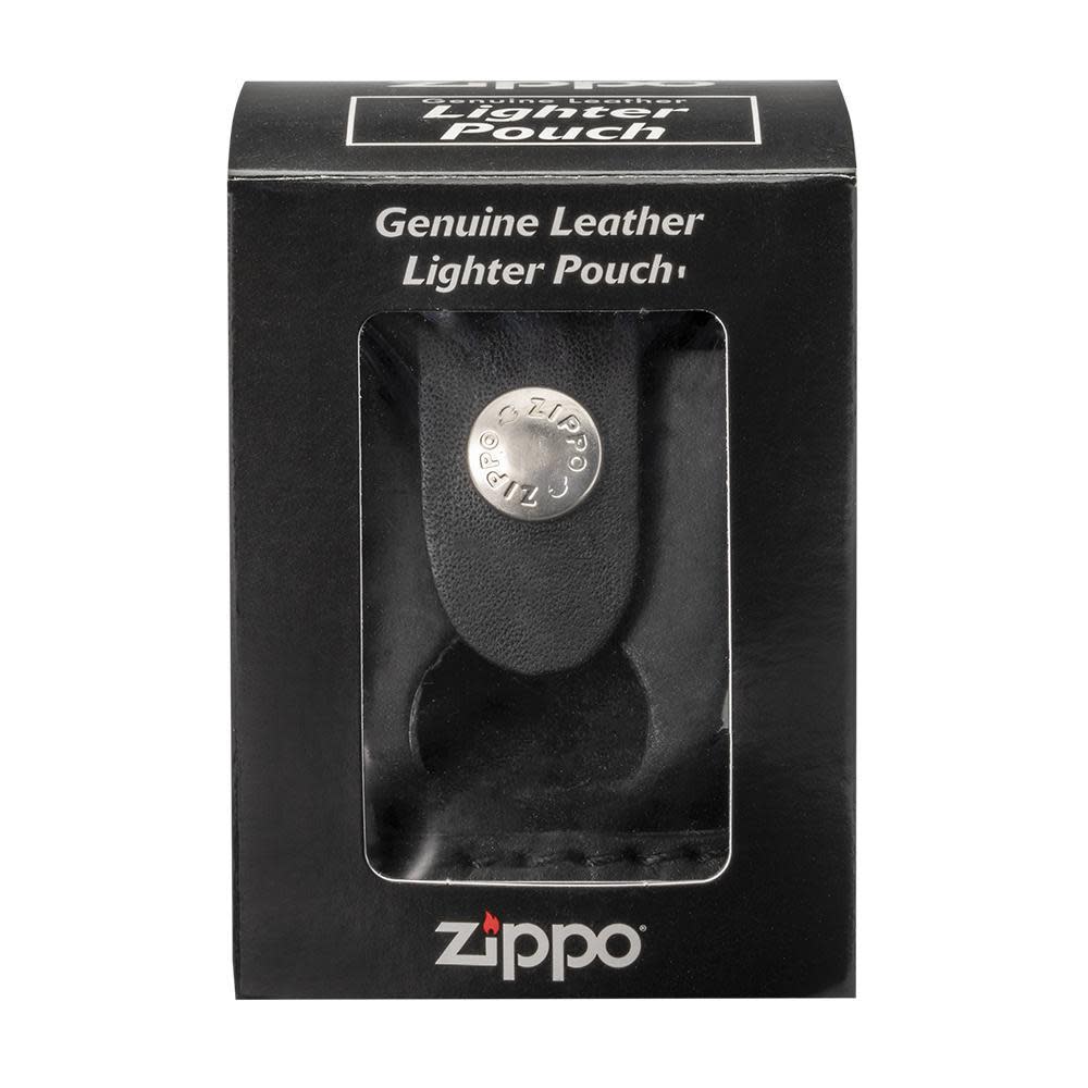 Zippo Black lighter pouch with Thumb Notch