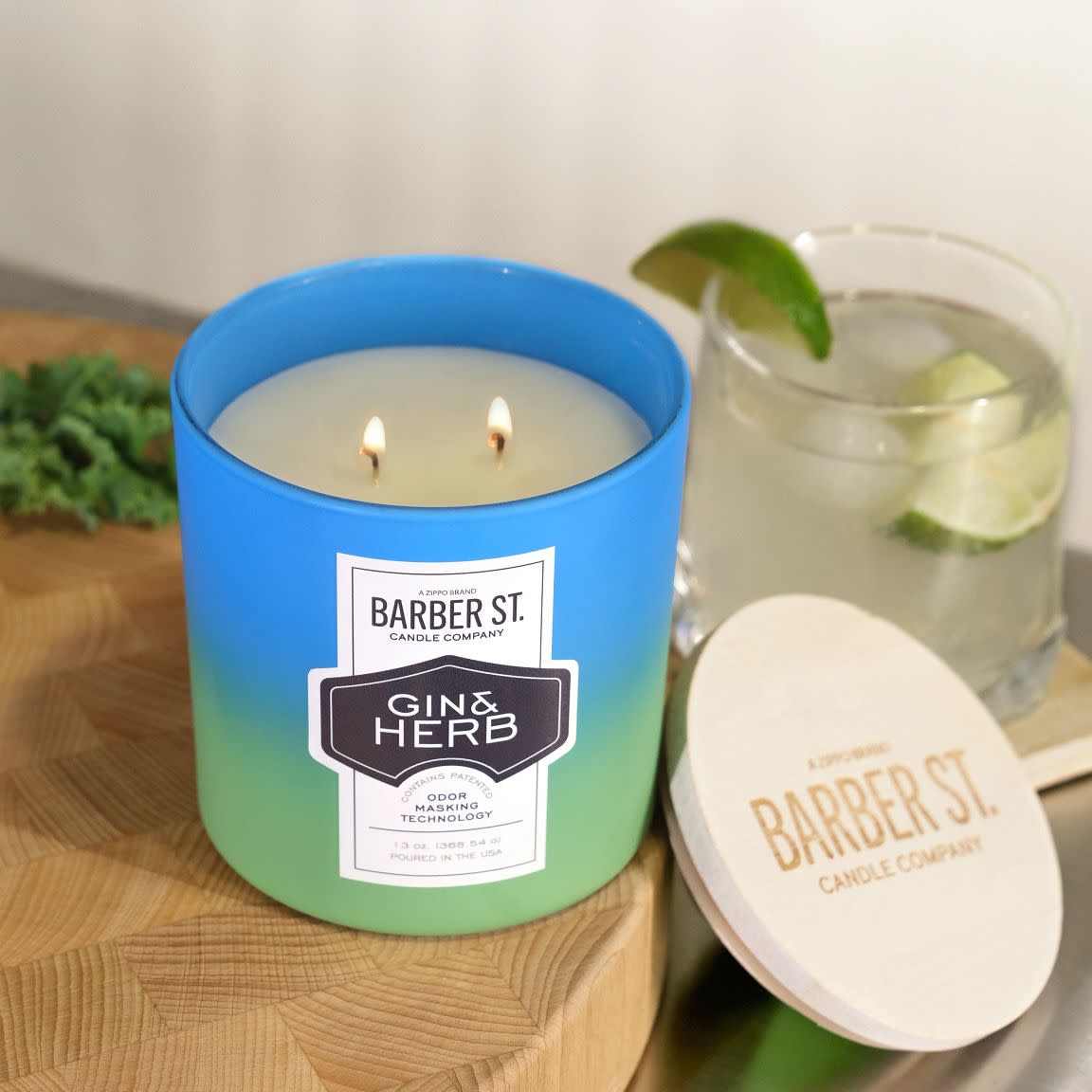 Zippo Barber Street Odor Masking Candle