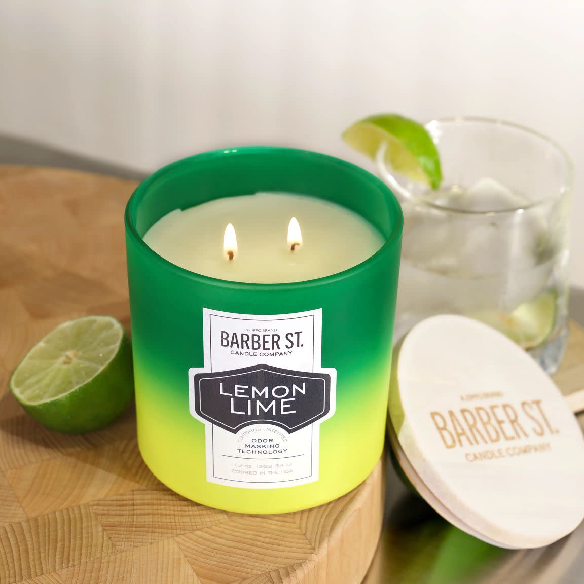 Zippo Barber Street Odor Masking Candle