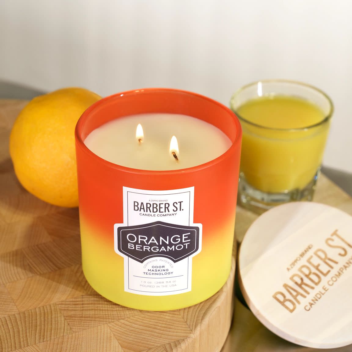 Zippo Barber Street Odor Masking Candle