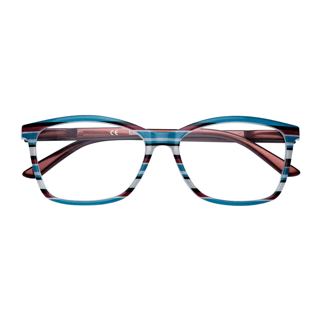Zippo Slim Frame Reading Glasses - Purple Stripes