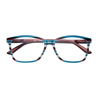 Zippo Slim Frame Reading Glasses - Purple Stripes