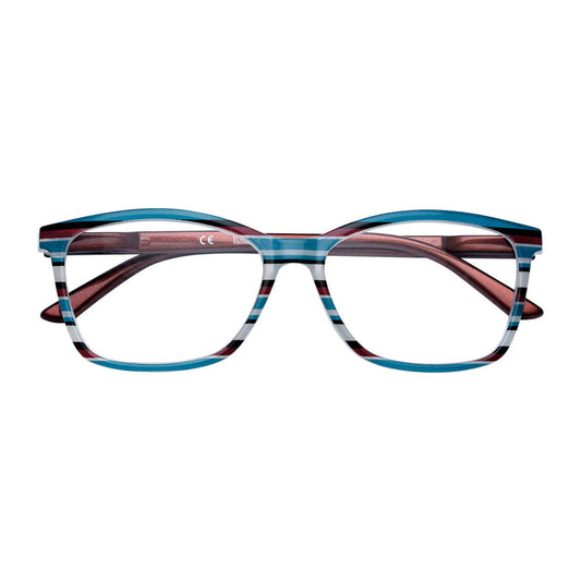 Zippo Slim Frame Reading Glasses - Purple Stripes