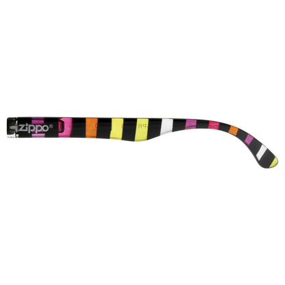 Zippo Wide Frame Striped Reading Glasses