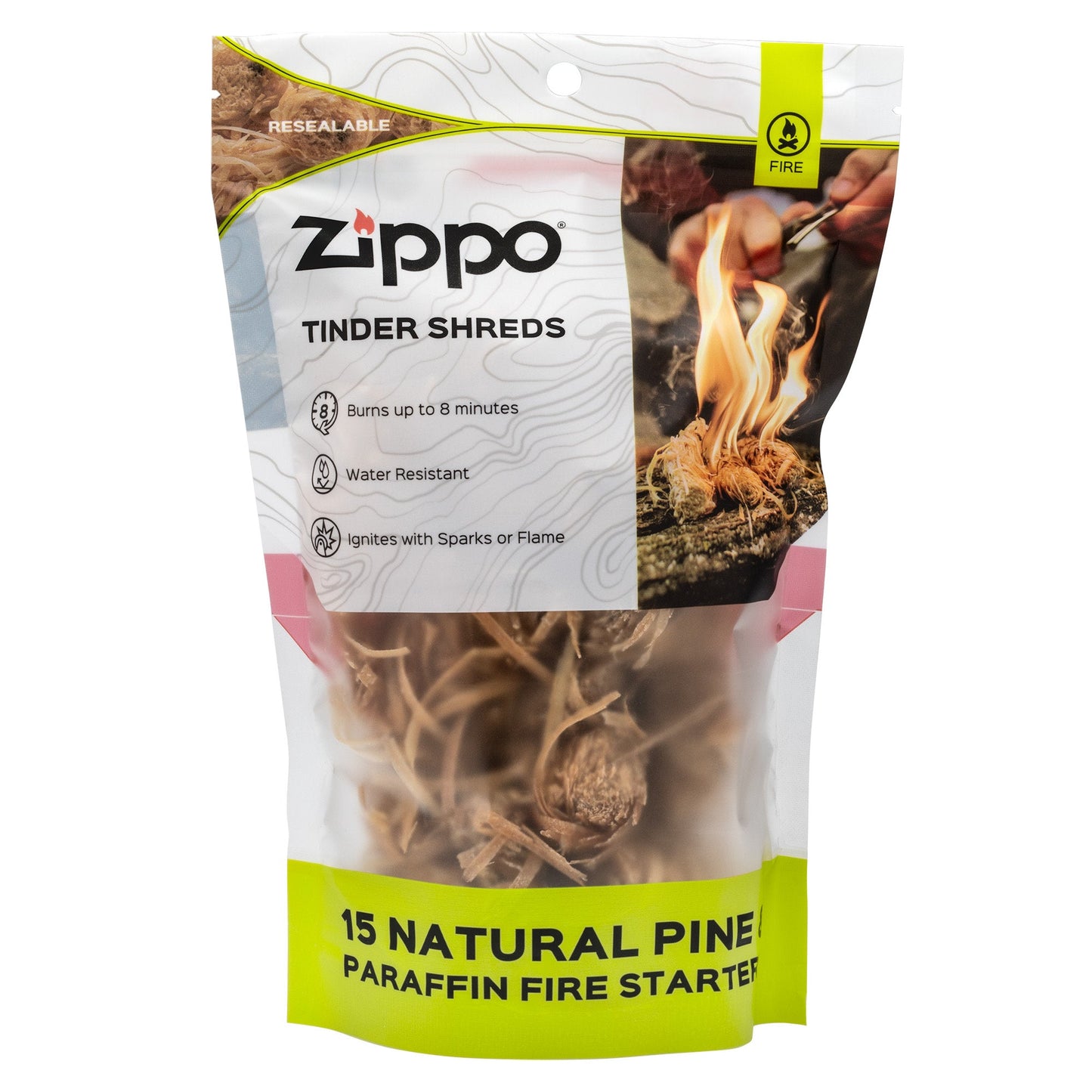 Zippo Tinder Shreds