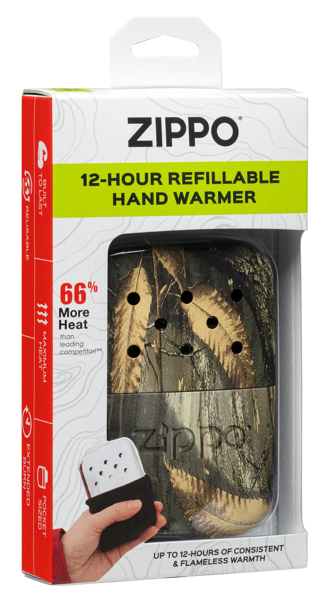 Zippo 12-Hour Realtree® Edge Refillable Hand Warmer