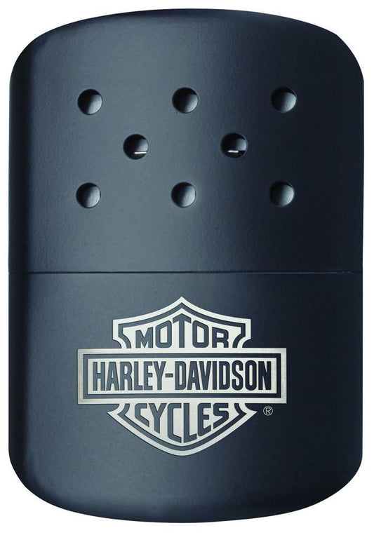 Zippo 12-Hour Harley-Davidson® Refillable Hand Warmer Black Matte Windproof Lighter