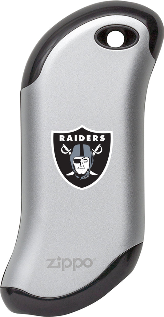 Zippo NFL Las Vegas Raiders: HeatBank 9s Rechargeable Hand Warmer