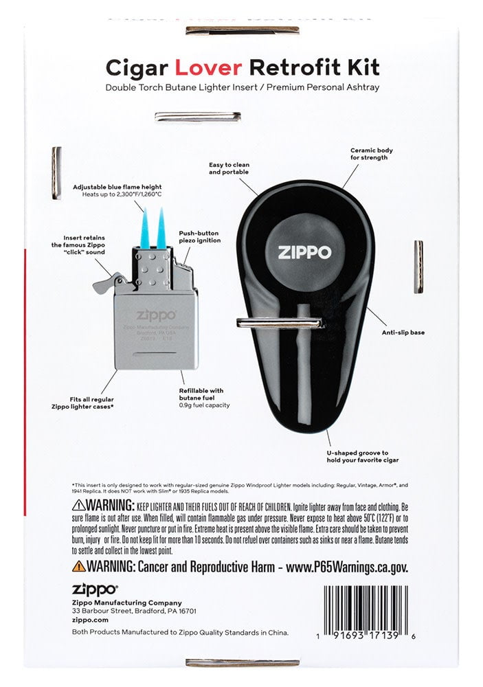 Zippo Cigar Lover Retrofit Kit