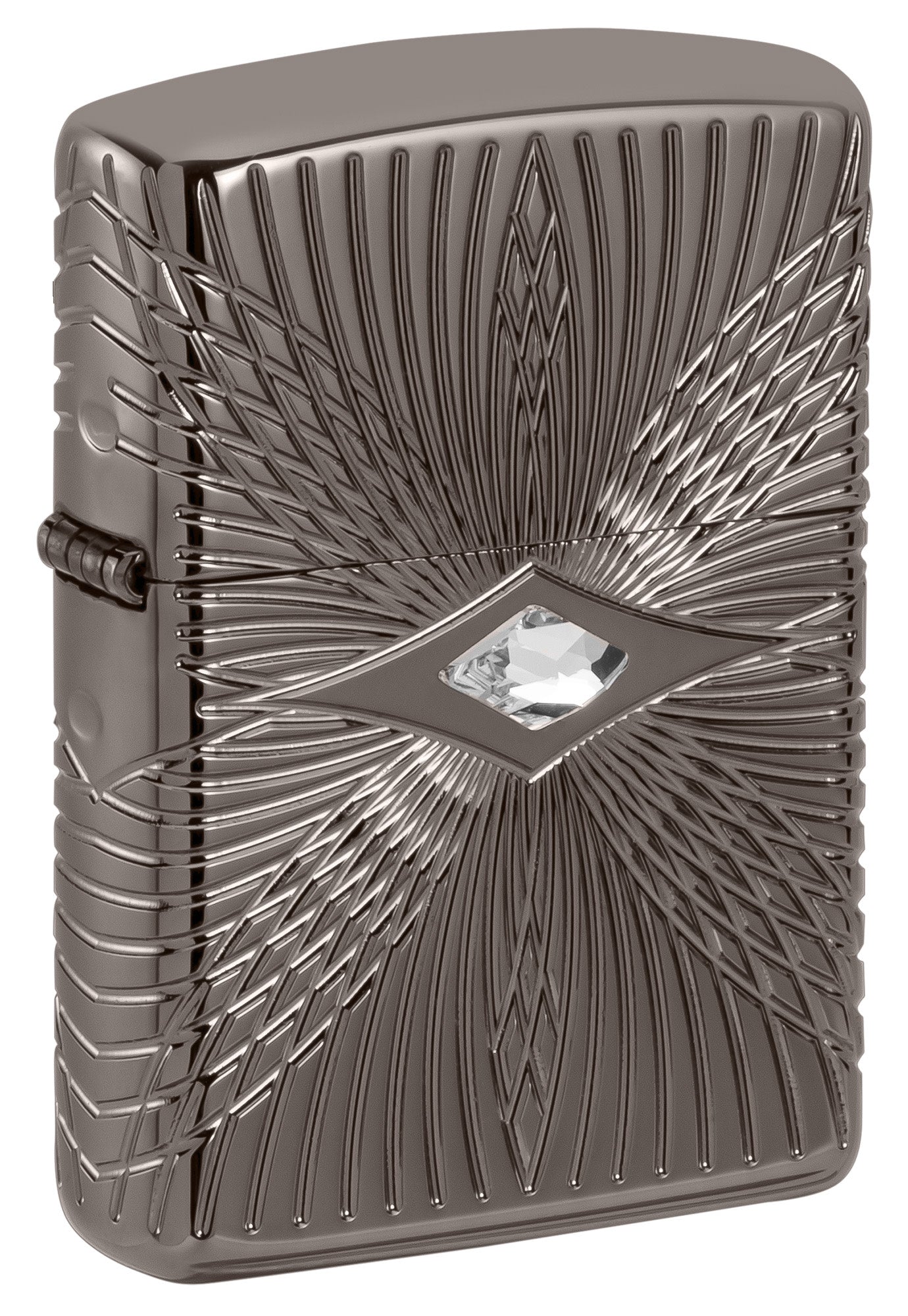 Zippo Pattern Armor Black Ice Windproof Lighter
