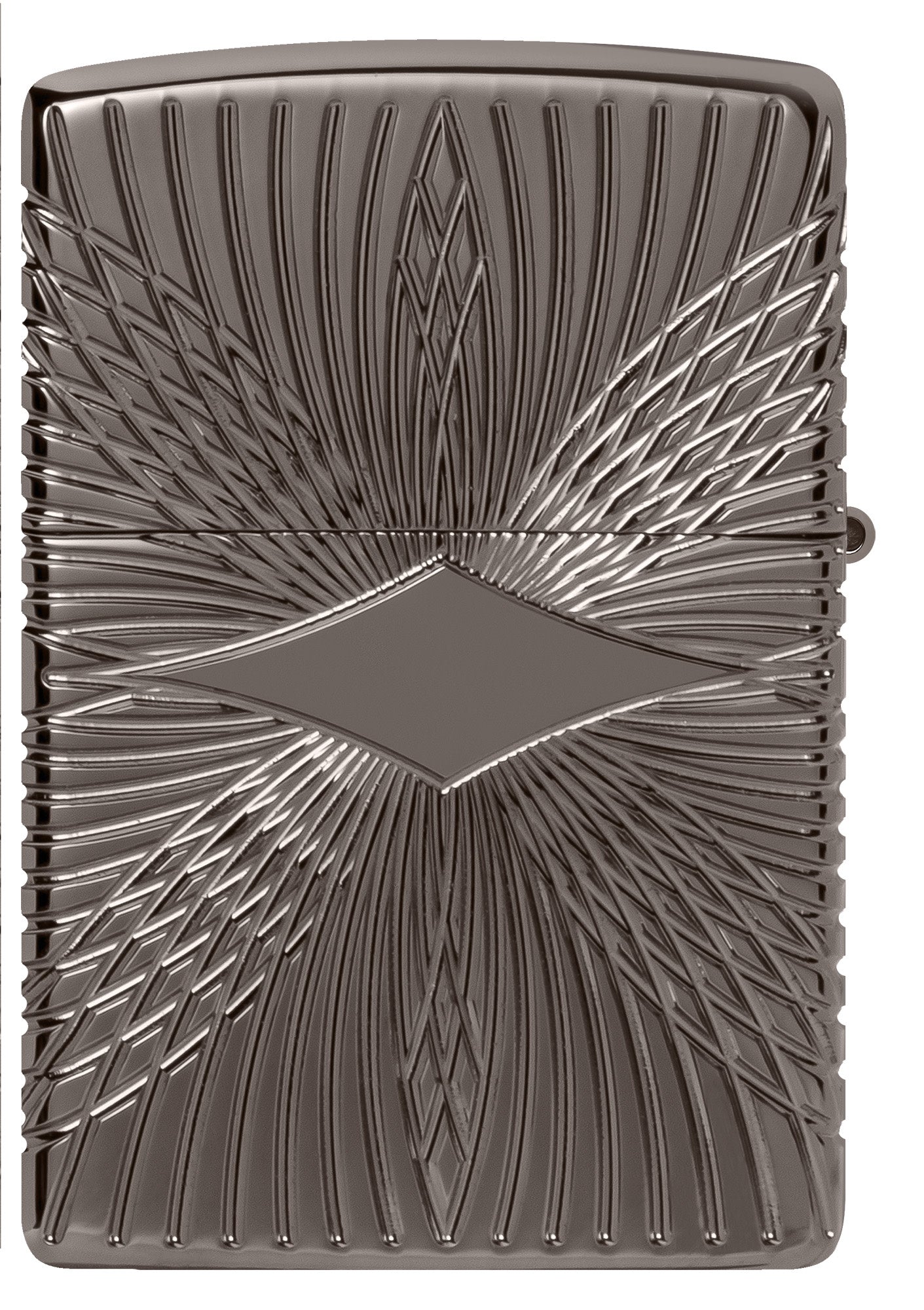 Zippo Pattern Armor Black Ice Windproof Lighter