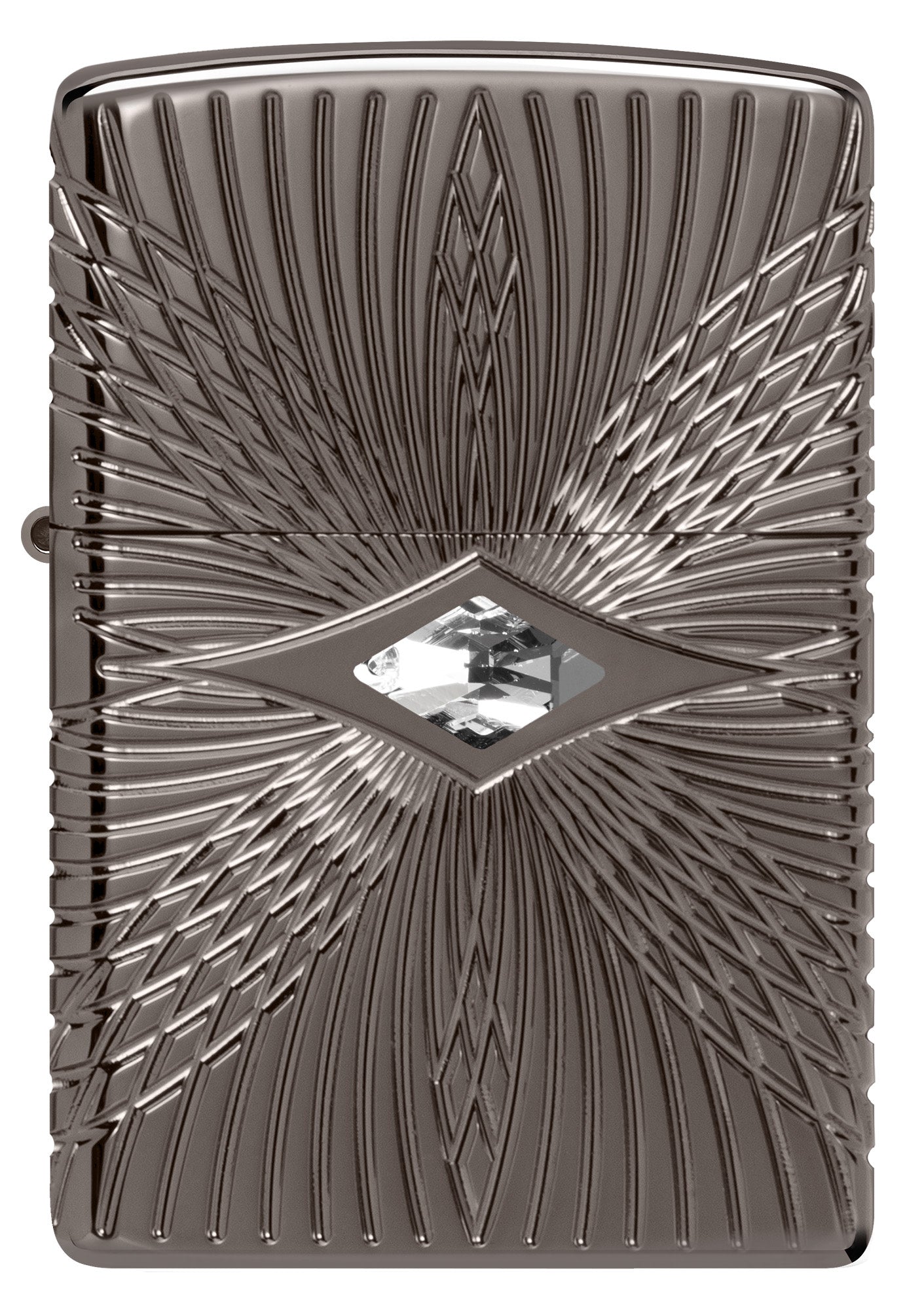 Zippo Pattern Armor Black Ice Windproof Lighter