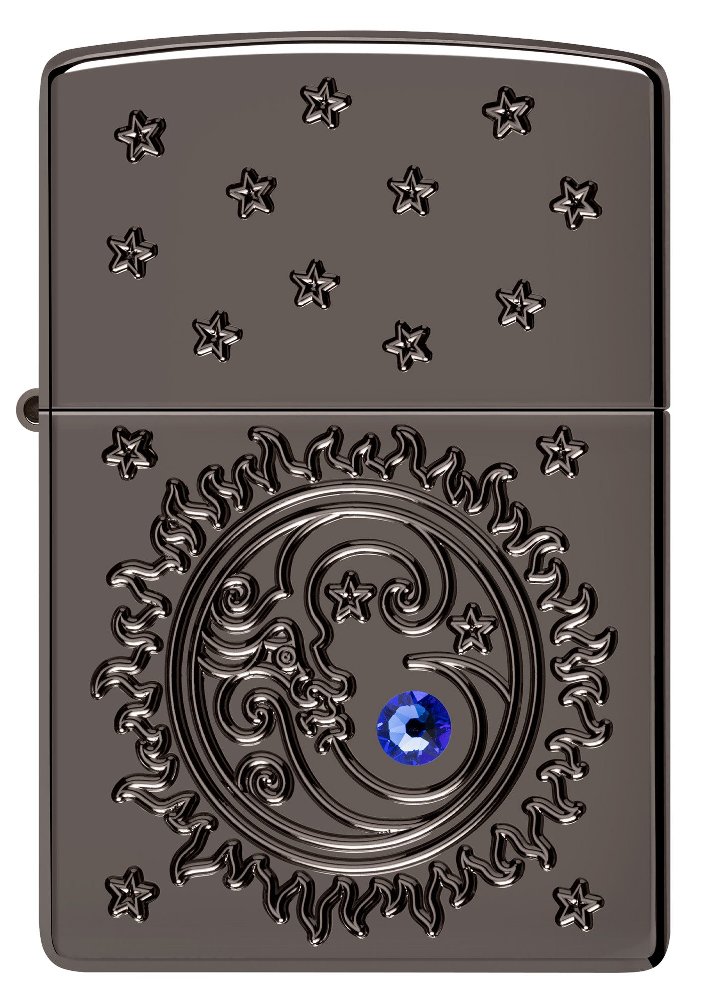 Zippo Ocean Crystal Black Ice® Windproof Lighter
