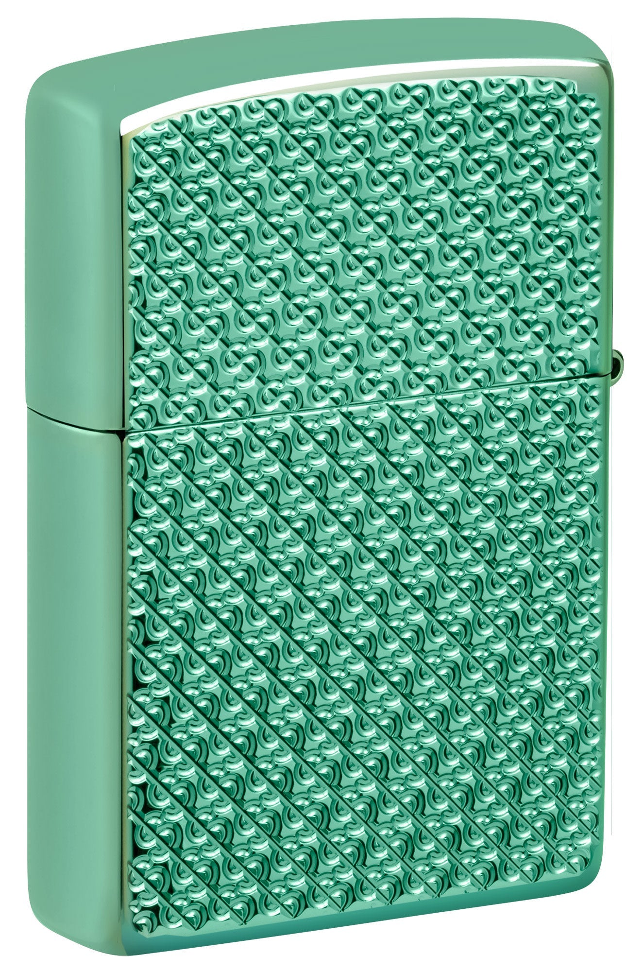 Zippo Cannabis Chips Design Armor® High Polish Green Windproof Lighter