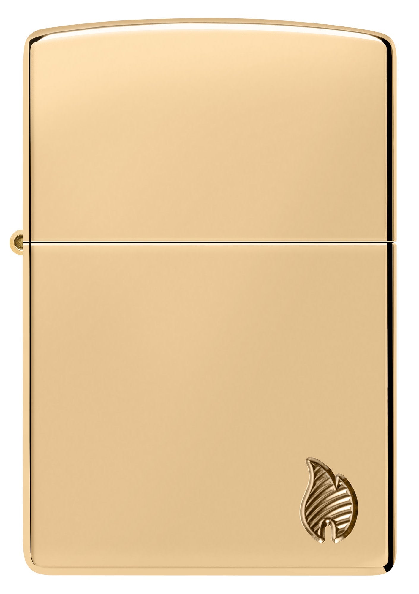 Zippo Armor® Series Flame High Polish Brass Windproof Lighter