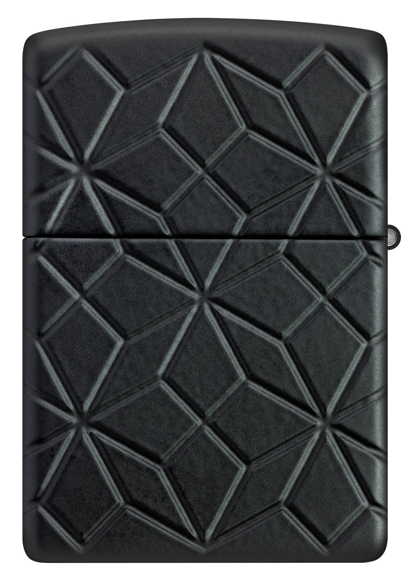 Zippo Crystal Design Armor® Black Matte Windproof Lighter