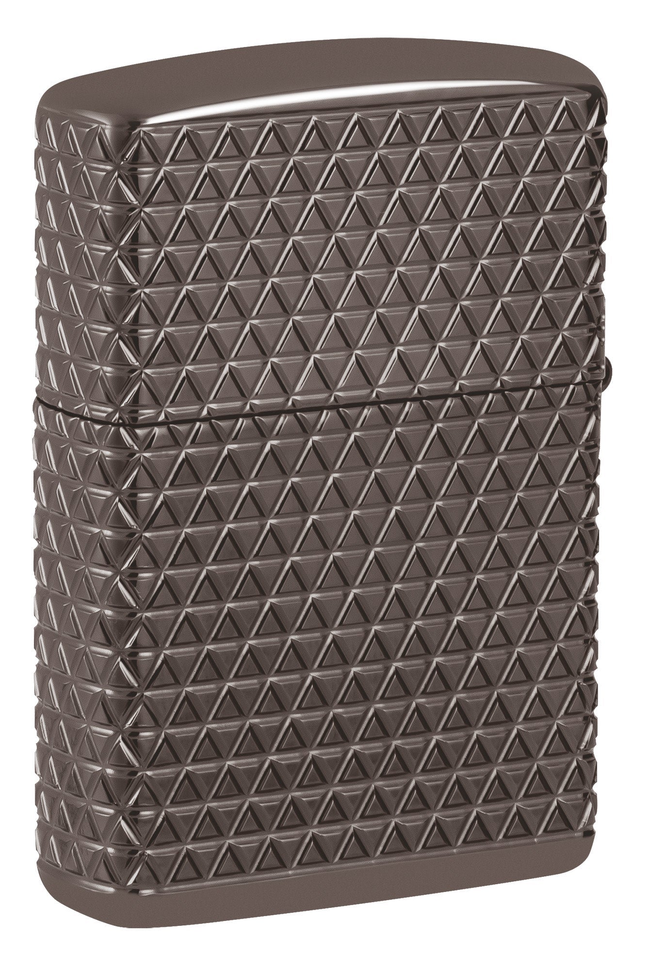Zippo Diamond Pattern Design Armor® Black Ice® Windproof Lighter