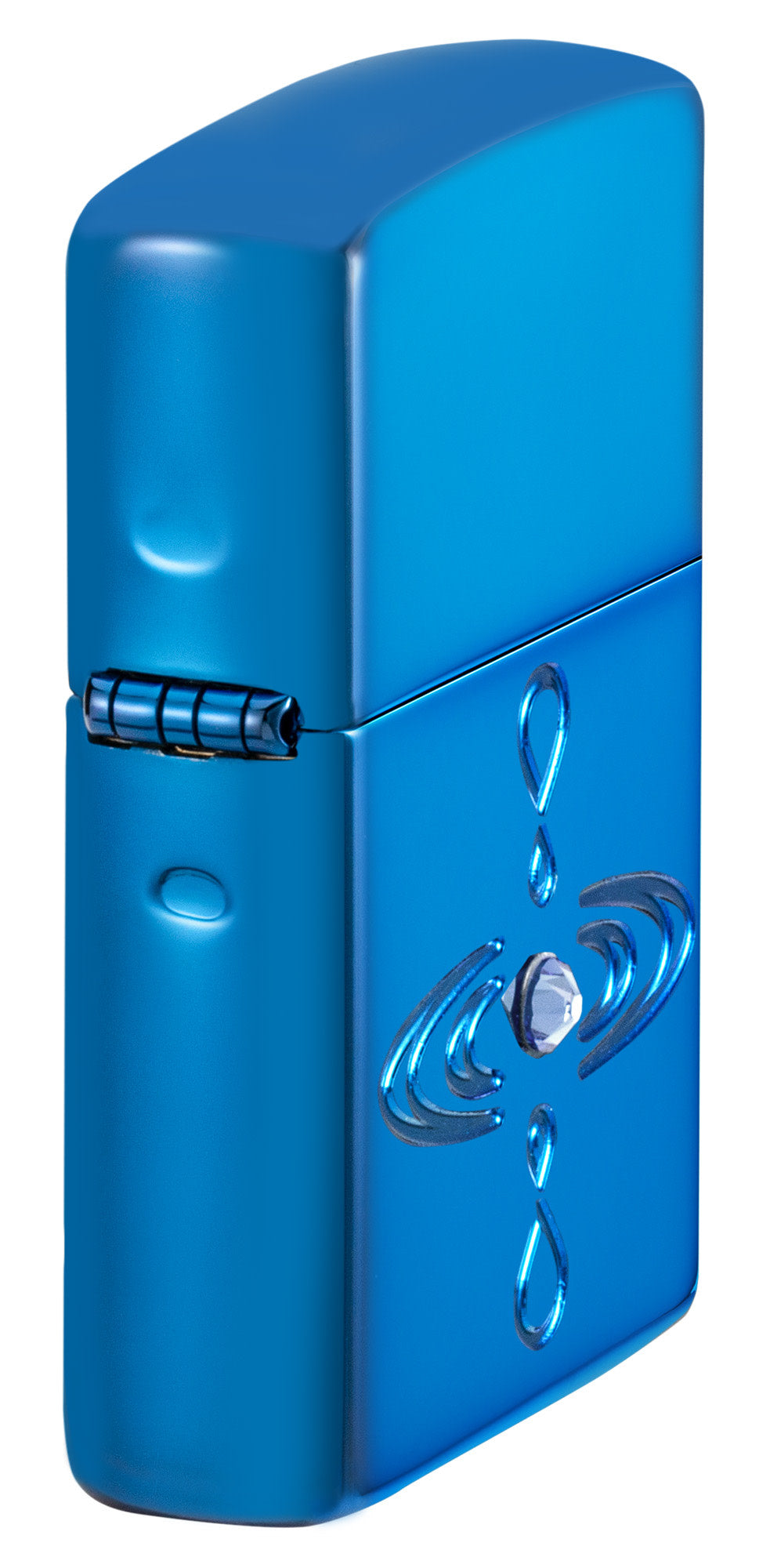 Zippo Simple Design Armor High Polish Blue Windproof Lighter
