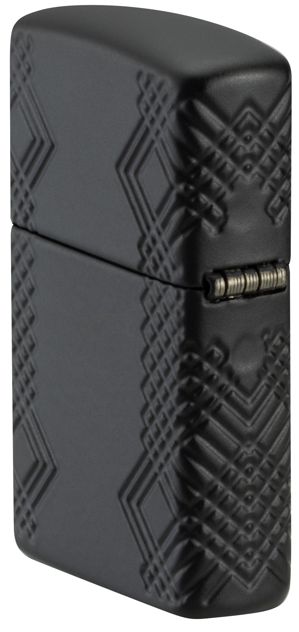 Zippo Rivet Flame Design Armor® Black Matte Windproof Lighter