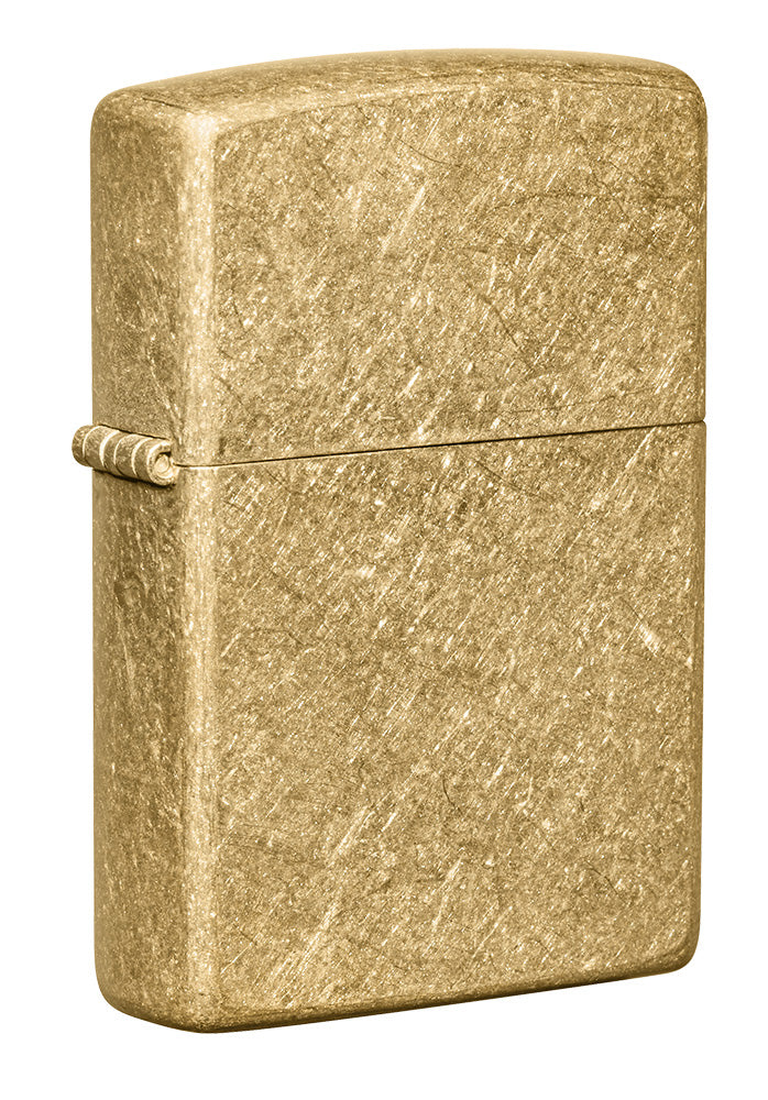 Zippo Classic Tumbled Brass Windproof Lighter