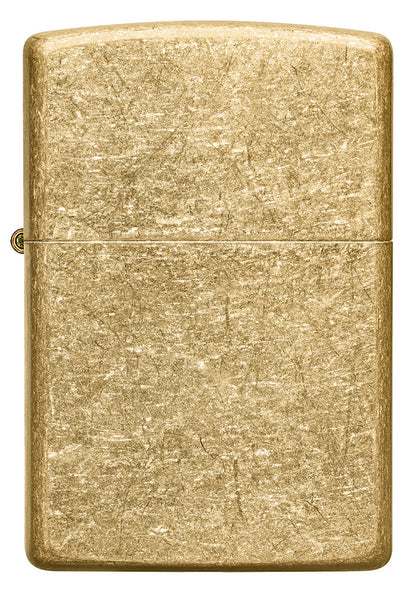 Zippo Classic Tumbled Brass Windproof Lighter