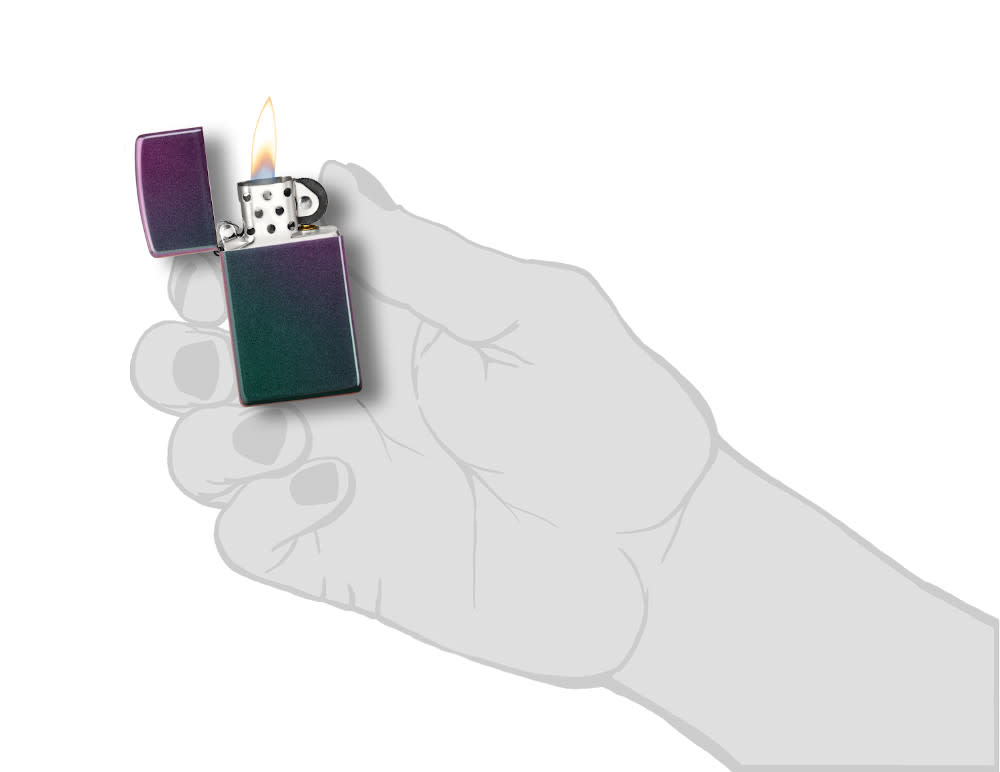 Zippo Slim® Iridescent Windproof Lighter