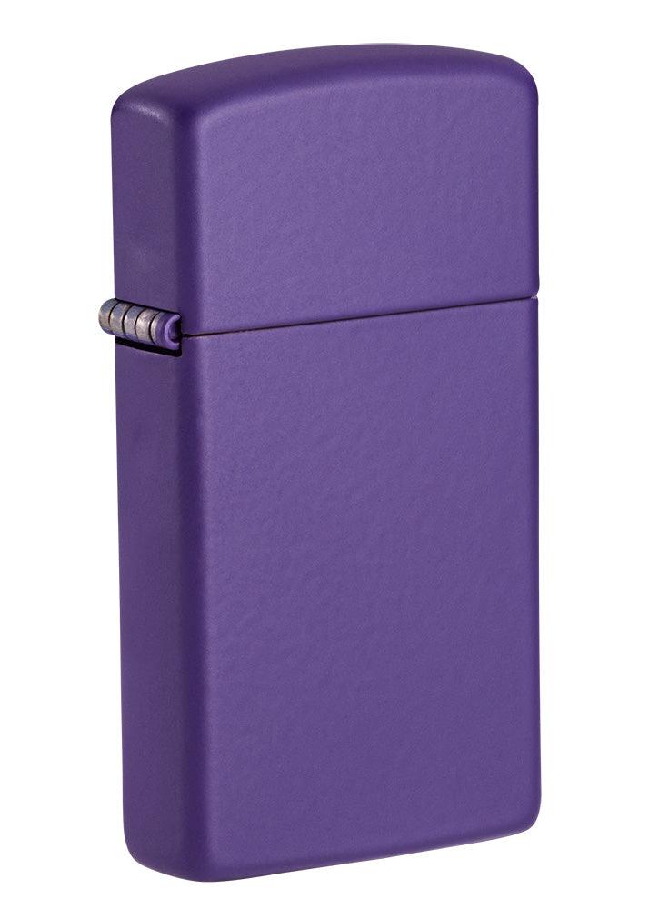Zippo Slim® Purple Matte Windproof Lighter