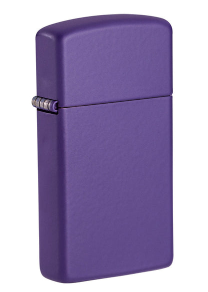 Zippo Slim® Purple Matte Windproof Lighter
