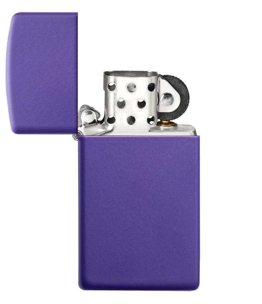 Zippo Slim® Purple Matte Windproof Lighter